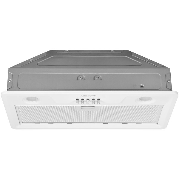 Витяжка ARDESTO вбудована, 52см, 700м3ч, метал, 2х1Вт LED, кнопкове, білий