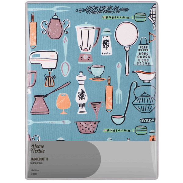 Скатертина ARDESTO Cookery 140х180см, 90% поліестер, 10% бавовна