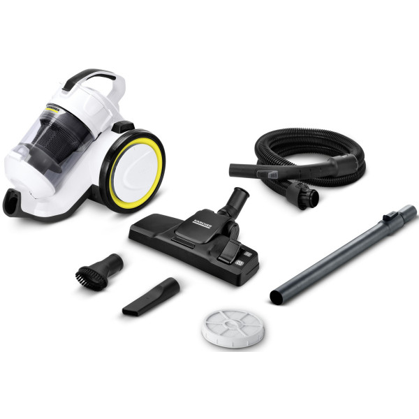Пилосос Karcher контейнерний VC 3, 700Вт, конт пил -0.9л, НЕРА 13, білий