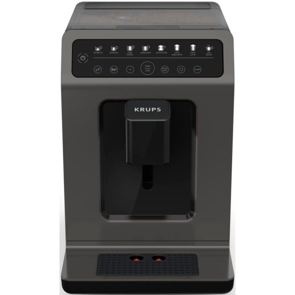 Кавомашина Krups Evidence Classic, 2.3л, зерно, автомат.капуч, дисплей, авторецептів -8, сенсор.керування, чорний