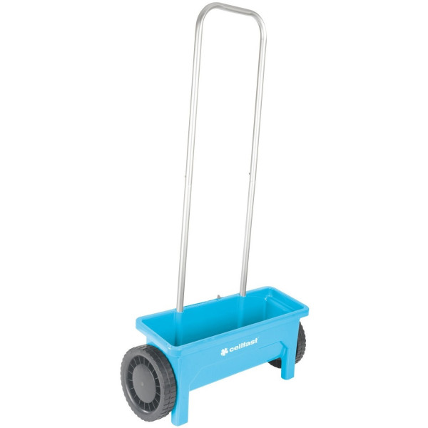 Сівалка Cellfast розкид 0.45м гранули до 10мм контейнер 12л