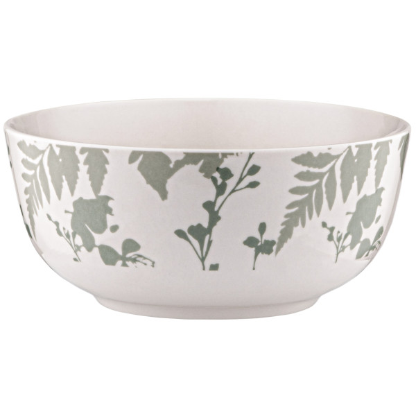 Салатник ARDESTO Capri, 510мл, 13.8см, порцеляна, біло-зелений