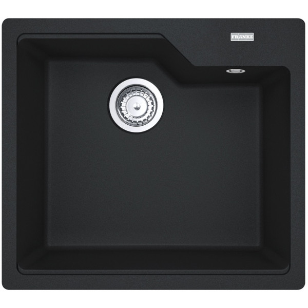 Мийка кухонна Franke Urban фраграніт, прямокут., без крила, 560х500х230мм, чаша - 1, врізна, онікс