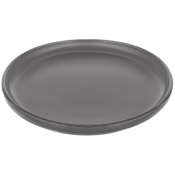 Тарілка обідня ARDESTO Lazio, 27см, кераміка, сірий темний