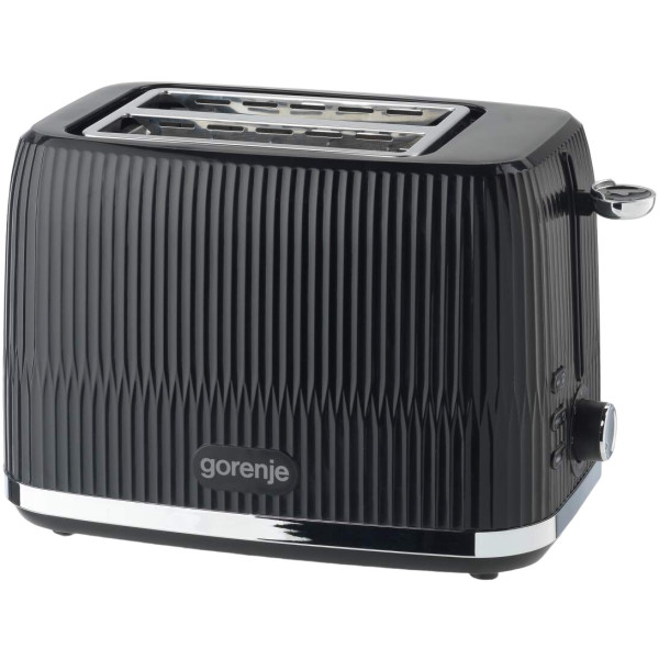 Тостер Gorenje, 850Вт, пластик/метал, чорний