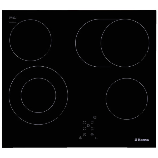 Варильна поверхня Hansa електрична, 60см, чорний