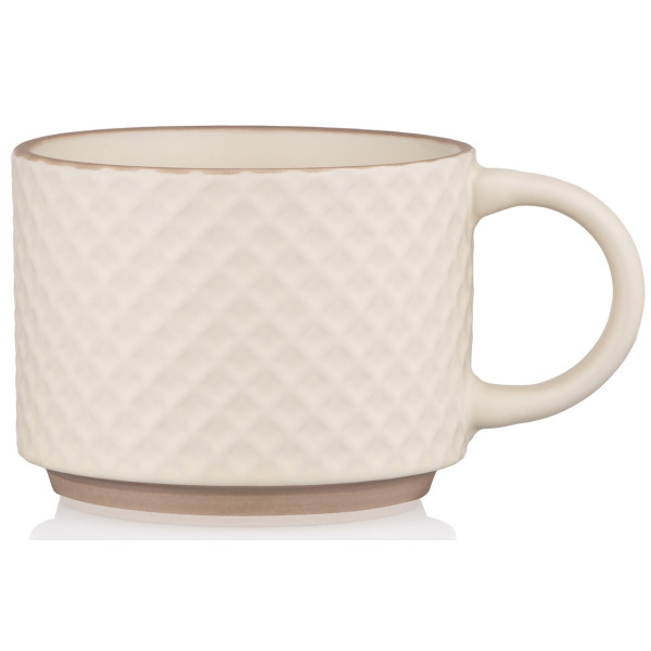 Чашка ARDESTO Anzio, 300мл, кераміка, кремовий