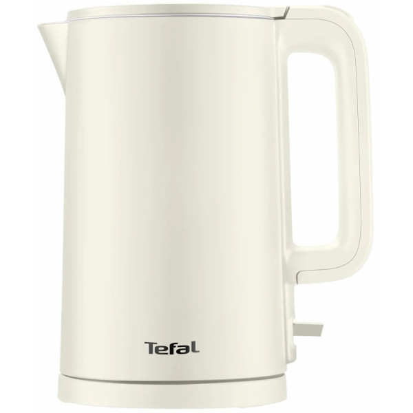 Електрочайник Tefal Thermo Protect, 1.5л, пластик, нержавіюча сталь, світло-бежевий