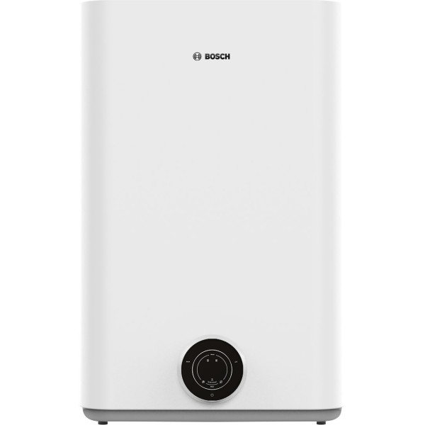 Водонагрівач електр. BOSCH плаский слім Tronic 3500, 100л, 1.5кВт, ун. монтаж, електр. кер-ння, B, білий