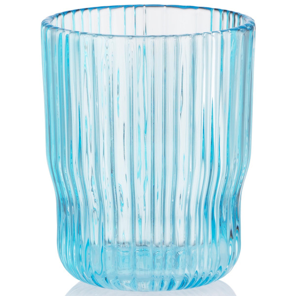 Набір склянок низьких ARDESTO 300мл, 2шт, скло, блакитний