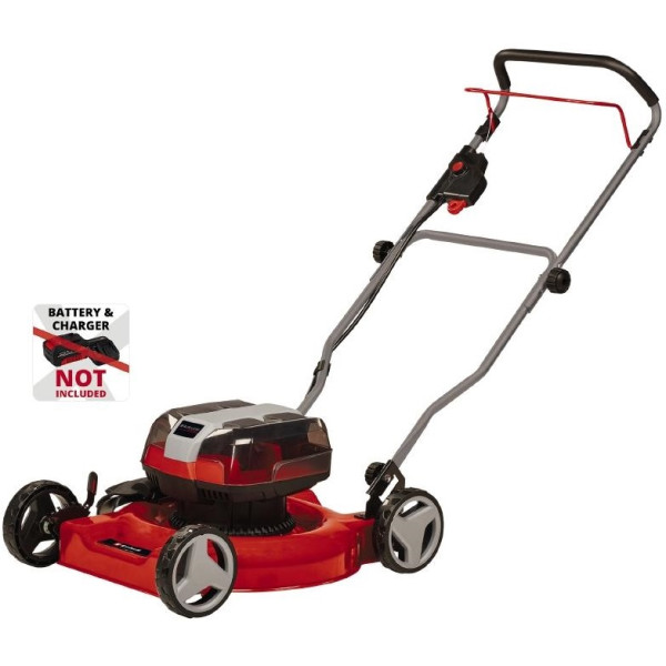 Газонокосарка акумуляторна Einhell PXC GE-CM 36/48 Li M 36В(18+18) 48см без травозбірника 30-75мм 16.9кг