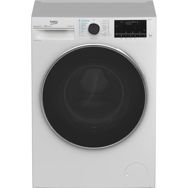 Прально-сушильна машина Beko фронтальна, 9(6)кг, 1400, D, 60см, дисплей, білий