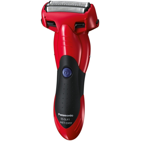 Бритва електр. Panasonic сіткова, 7600  об/хв, бритв.головок-3, Li-Ion, сух.+волог., тример, чорно-червоний