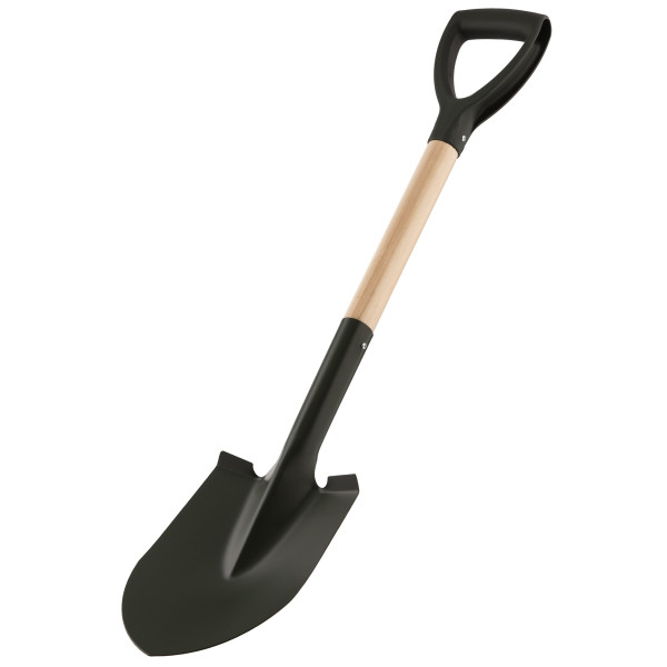Лопата штикова 2E Digger 1, компактна, дерев’яний держак, 1.5мм, 78см, 0.93кг