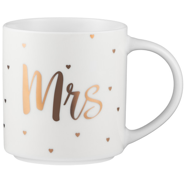 Чашка ARDESTO Mrs, 280мл, порцеляна, білий