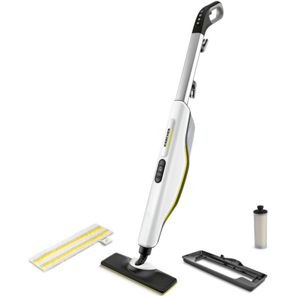 Пароочисник Karcher SC 3 Upright, 1900Вт, 1000мл, 3.5Бар, (парова швабра), білий