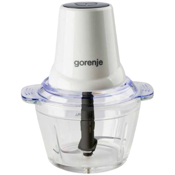 Подрібнювач Gorenje, 400Вт, чаша-1000мл, скло, білий