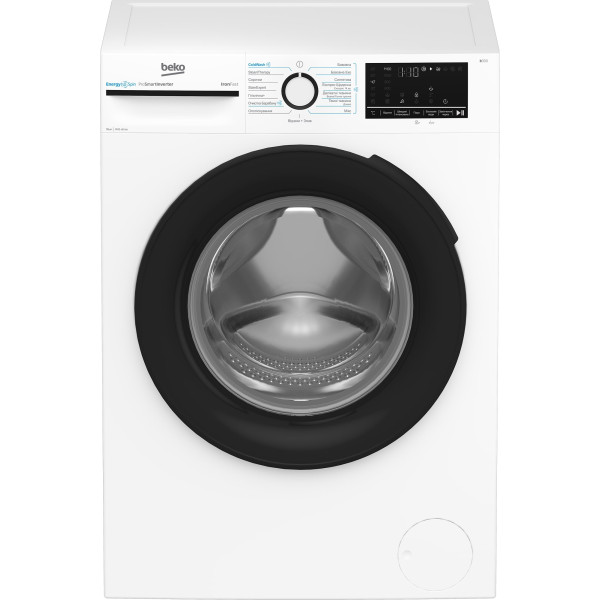 Пральна машина Beko фронтальна, 10кг, 1400, A+++, 58см, дисплей, інвертор, пара, білий