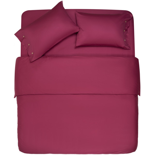 Простирадло ARDESTO Mix&Match, 180х240см, 100% бавовна, сатин, бордовий