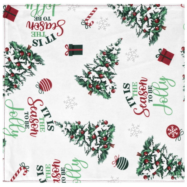 Ранер ARDESTO Christmas Tree 33х137см, 100% поліестер, зелений