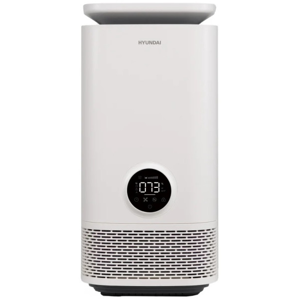 Очищувач-зволожувач повітря HYUNDAI HAJIN300KR 40м2, 239м3/год, дисплей, UV-C стерилізація, Wi-Fi, білий