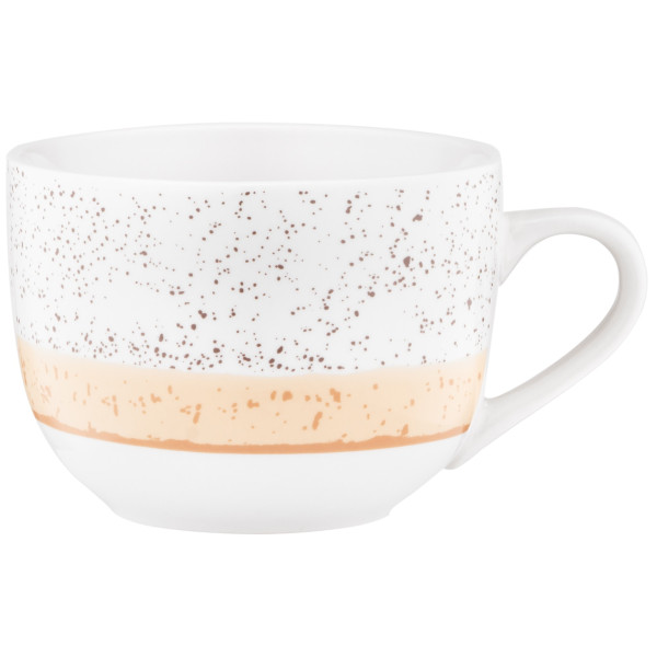 Чашка ARDESTO Siena, 500мл, порцеляна, біло-жовтий