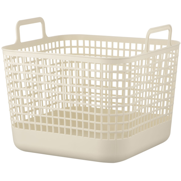 Кошик для зберігання ARDESTO 39x37x34.5см, 34л, пластик PP, бежевий