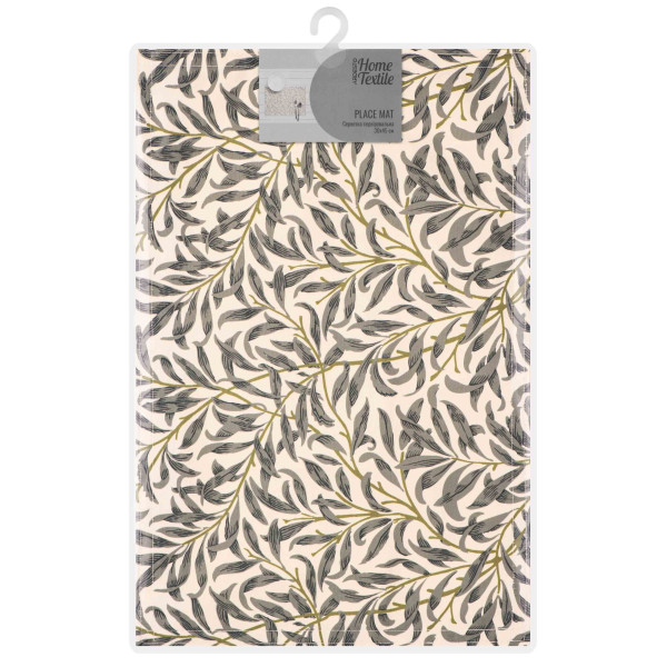 Серветка сервірувальна ARDESTO Leaves 30х45см, 90% поліестер, 10% бавовна