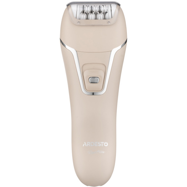 Епілятор ARDESTO 2в1 Pearl Cream LESH-Y700PERL, пінцетний, акумул., пінцет.-18, сух., насадок-2, бежевий