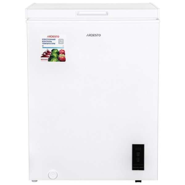 Морозильна скриня ARDESTO, 142л, А+, ST, диспл зовн., режим холодильника, білий