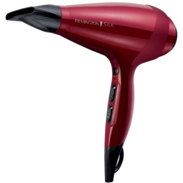 Фен Remington Silk, 2400Вт, 3 режими, дифузор, іоніз-я, хол. обдув, червоний