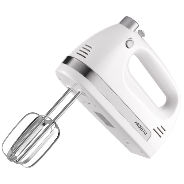 Міксер ARDESTO ручний 300Вт, насадки-4, турборежим, білий