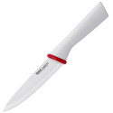 Кухонний ніж універсальний Tefal Ingenio Ceramic White, з чохлом, 13см, кераміка, пластик, білий