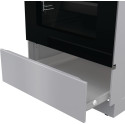 Плита Gorenje електрична склокерамічна, 70л, 50x60см, дисплей, програматор, сірий