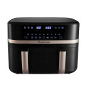 Мультипіч Russell Hobbs Satis Fry DualBaske 2800Вт, чаша-4.5/4.5л, сенсорне управл., 9 авто. программ, пластик, чорний