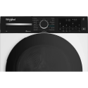 Сушильна машина Whirlpool тепловий насос, 9кг, A+++, 60см, дисплей, люк чорний, білий