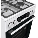 Плита Gorenje комбінована, 70л, 50x60см, дисплей, чавун, білий
