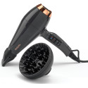 Фен Babyliss Air Pro, 2200Вт, 2 режими, дифузор, іоніз-я, хол. обдув, чорний
