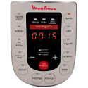 Мультиварка-скороварка Moulinex, 1000Вт, чаша-5л, сенсорне керув., метал/пластик, білий