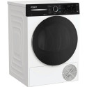 Сушильна машина Whirlpool тепловий насос, 9кг, A+++, 60см, дисплей, люк чорний, білий