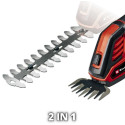 Ножиці для трави акумуляторні Einhell GE-CG 18/100 Li T - Solo 18В PXC леза 10/20см телескопічна штанга 0.7кг без АКБ та ЗП
