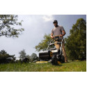 Газонокосарка акумуляторна DeWalt 2х18В 53см 67л 25-102мм 28кг без АКБ та ЗП