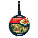 Сковорода глибока з кришкою ARDESTO Gemini Gourmet, 28см, алюміній, чорний