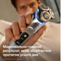 Бритва електр. Philips Series i9000 Prestige Ultra, бритв.головок-3, Li-Ion, сух.+волог., індикатор заряду, твердий чохол, хром