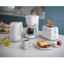 Тостер Philips Series 3000 900Вт, пластик, підігрів,разморозка, білий