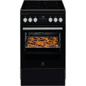 Плита Electrolux електрична склокерамічна, 58л, 50x60см, конвекція, пара, чорний