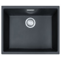 Мийка кухонна Franke Sirius, тектонайт, прямокутник, без крила, 525х440х200мм, чаша - 1, врізна, SID 110-50 , чорний