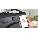 Пральна машина LG фронтальна, 9кг, 1200, A, 48см, дисплей, пара, інвертор, чорний
