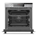 Духова шафа Hansa електрична, 77л, A, дисплей, конвекція, нерж