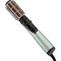 Фен-щітка Remington Botanicals, 800Вт, 2 режими, іоніз-я, оберт., хол. обдув, кераміка, м'ятно-чорний